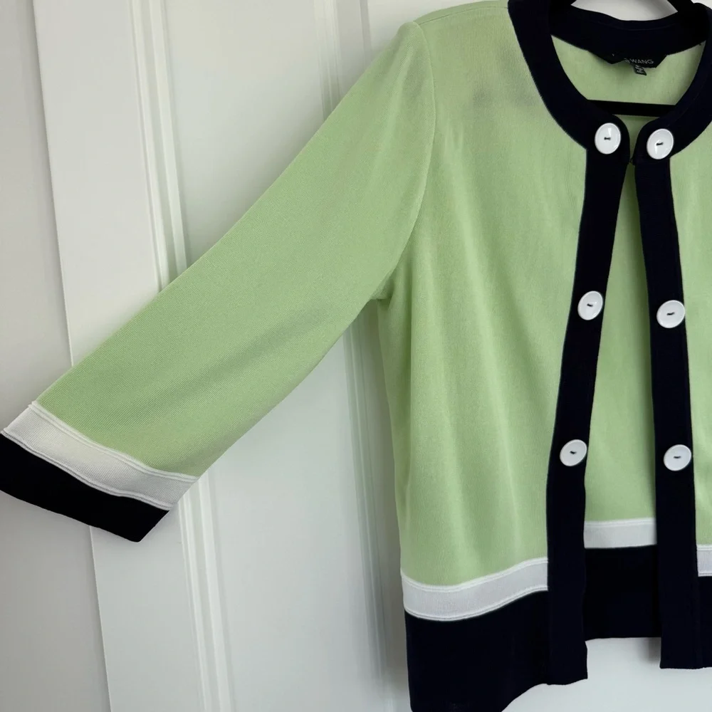 MING WANG | designer knit cardigan - Picture 6 of 11